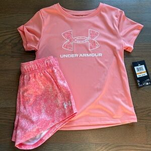 NWT Under Armour Girls Set size 6X